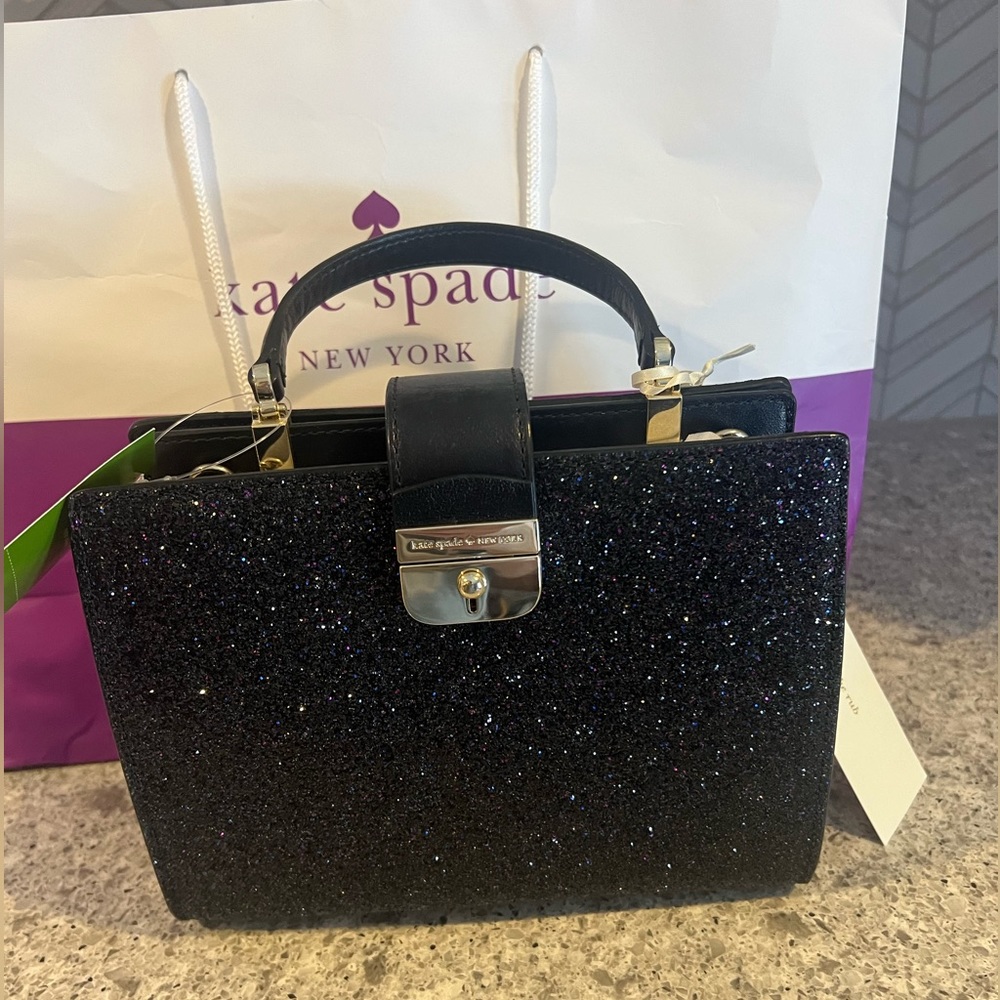 Kate Spade Kirin Small Glitter Satchel